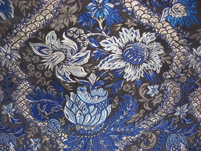 Fabrics multicolor for clothing eighteenth century